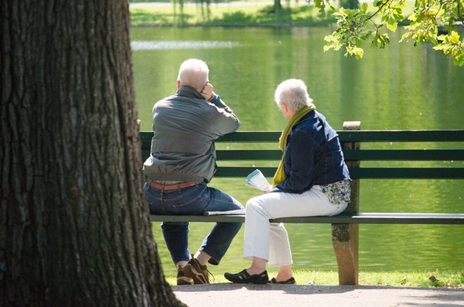 old couples watching a lake. alert1 medical alert systems old couples watching a lake. alert1 medical alert systems